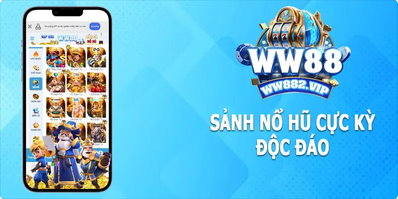 Sảnh slot game hấp dẫn